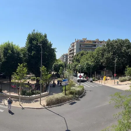 2 - Terrasse, Parking Gratuit & Climatisation Ницца